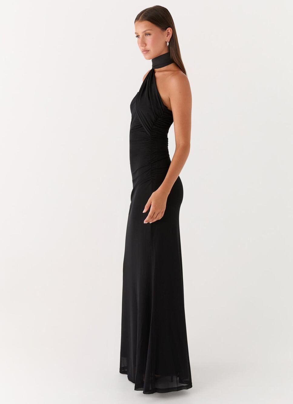 Peppermayo Songbird Maxi Dress Size 4 Black NWT